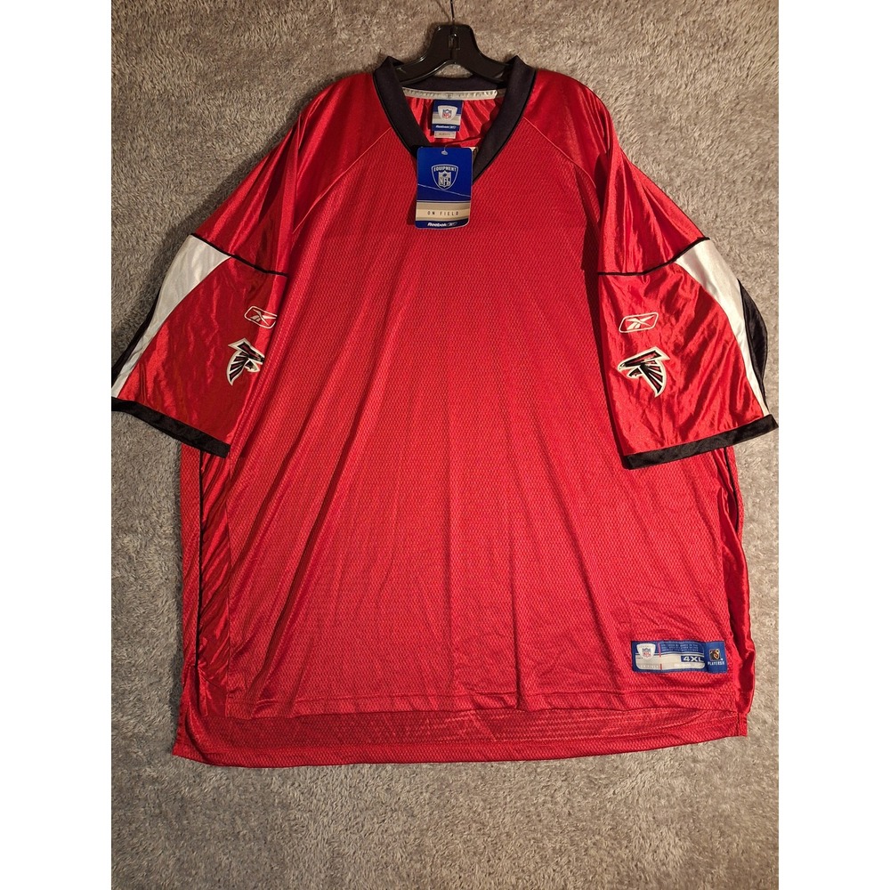 Reebok NFL Atlanta Falcons Jersey Mens 4XL NWT Red Mesh On Field Blank 7009H 04